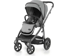 BabyStyle Oyster 3 stilingas vaikiškas vežimėlis | Pilkos spalvos "Moon Light Grey"