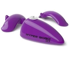 Bak paliwa i błotniki do motocyklu Hyper Gogo Cruiser - violetinė