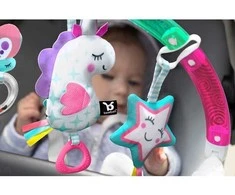 Benbat Łuk sensoryczny su zabawkami do wózka i fotelika - unicorn