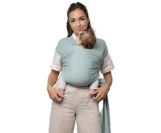 Chusta do noszenia dziecka BOBA Wrap - morska žalia