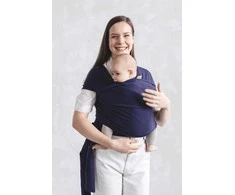 Boba Nosida Chusta do noszenia dziecka BOBA Wrap - tamsiai mėlyna