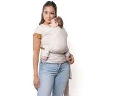 Boba Nosida Chusta do noszenia dziecka BOBA Wrap - organic smėlio spalva