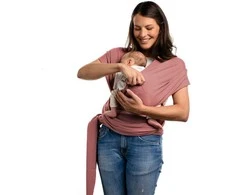Kūdikio nešioklė Boba Wrap, rausva