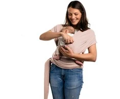Boba Nosida Chusta do noszenia dziecka BOBA Wrap - jasny róż