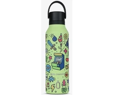 Buteliukas termiczna Runbott Mii 600 ml - retro gamer sharp žalia
