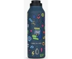 Buteliukas termiczna Runbott Mii 600 ml - retro gamer mėlyna