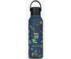 Buteliukas termiczna Runbott Mii 600 ml - retro gamer mėlyna