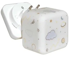 Cloud B Przenośna lampka nocna Cube B™ – świecąca kostka - Kosmos