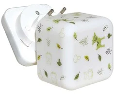 Cloud B Przenośna lampka nocna Cube B™ – świecąca kostka - Las
