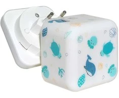 Cloud B Przenośna lampka nocna Cube B™ – świecąca kostka - Ocean