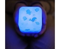 Cloud B Przenośna lampka nocna Cube B™ – świecąca kostka - Ocean
