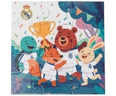 Dėlionė Miniland Barcelona Real Puzzle 12 dalys Real Madryt