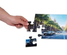 Dėlionė Miniland Mind Move Puzzle świat w kawałkach - Mind&amp;Move
