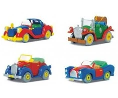 Disney Samochodziki Motorama „Auto Disney“ 1:64 skalėje - Mickey, Scrooge, Donald, Goofy (1 PC.)