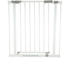 Dreambaby AVA Gate vaikų apsaugos varteliai (plotis: 75–81 cm x aukštis: 76) – balti