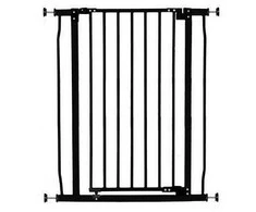 „Dreambaby Liberty Tall Gate“ šunų apsaugos varteliai (plotis: 75–82 cm x aukštis: 93 cm) – juoda