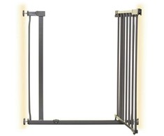 Dreambaby AVA Gate šunų apsaugos varteliai (plotis: 75–81 cm x aukštis: 76) – pilki