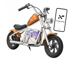 Hyper Gogo Cruiser 12 Plus Motocykl elektrinis su aplikacją - oranžinė