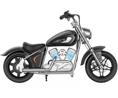 Hyper Gogo Motocykl elektrinis M5 - juoda