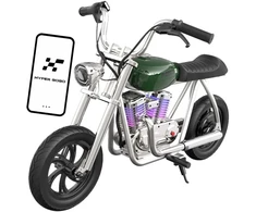Hyper Gogo Pioneer 12 Plus Motocykl elektrinis su aplikacją - žalia