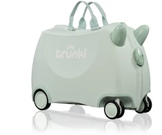 Kelioninis JetWorld TRUNKI GLIDE 360 SOLID ŽALIA-DZIECIĘCA WALIZECZKA PODRÓŻNA