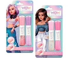 Kids Euroswan Hiszpania Kids Euroswan - Priedai licencyjne Lakier do paznokci su brokatem - WOW Generation