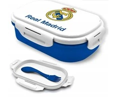 KIDS Śniadaniówka Lunchbox Box Dla Dziecka Do Szkoły Real Madrid / Rm00007