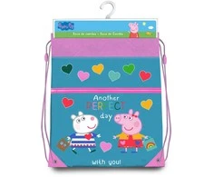 Peppa Pig sportinis krepšys treniruoklių krepšys 42 cm