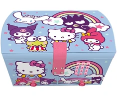 Kids Euroswan - Akcesoria licencyjne Hello Kitty papuošalų dėžutė su kodu HK50194