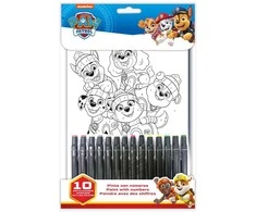 Kids Licensing Kids Euroswan - Rinkinys licencijuoti aksesuarai dažymui - Paw Patrol