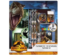 Kids Euroswan - Akcesoria licencyjne Kids Euroswan - Priedai licencyjne Rinkinys piśmienniczy 13 dalys - Jurassic World