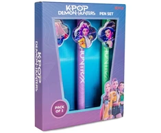 Bluesky KIDS Rinkinys Długopisów 3 Długopis K-pop Demon Hunters K-popowe Łowczynie Demonów / Kd711179 (SB12120)