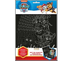 Kids Licensing PAW PATROL SCRAPER COLOR SCRATCH + DRAWING