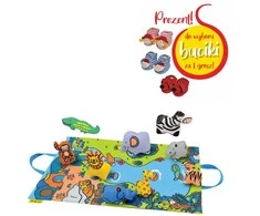 K's Kids Mata edukacyjna su zabawkami - Dżungla
