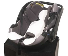 Kuli Muli Wkładka antypotowa do fotelika samochodowego 0-13 kg - balta