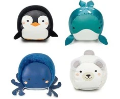 Little Big Friends Rinkinys piłeczek Roly Poly - ocean