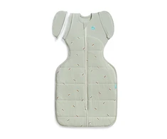 Love To Dream Perėjimo vokas Transition Bag – dydis M – 2.5 TOG – Alyvuogių spalvos bitutės