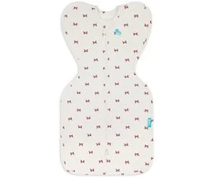 Love To Dream Otulacz Swaddle UP - dydis M - kokardki - ETAP 1 - medvilnė - TOG 1.0