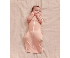 Love To Dream Otulacz Swaddle UP - dydis M - pudrowy róż - ETAP 1 - TOG 0.2