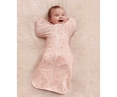 Love To Dream Otulacz Swaddle UP - dydis S - rožinė wiśnie - ETAP 1 - TOG 1