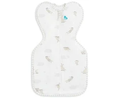 Love To Dream Otulacz Swaddle UP -dydis S - kreminė, króliki ETAP1 - 1 TOG Original