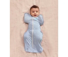 Love To Dream Otulacz Swaddle UP - dydis M - łódki - ETAP 1 - wiskoza bambusowa - TOG 1.0