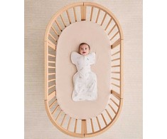 Love To Dream Otulacz Swaddle UP -dydis S - kreminė, króliki ETAP1 - 1 TOG Original