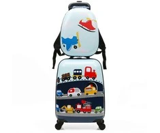 Kelioninis Marko Rinkinys Traveler Vehicles mėlyna