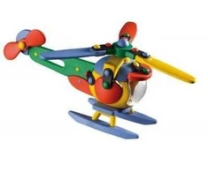 Mic-o-Mic - Zabawki konstrukcyjne Wesoły konstruktor - Helikopter