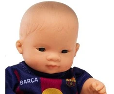 Miniland Barcelona Real Lėlė FC Barcelona dziewczynka azjatka - 21cm