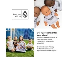 Miniland Barcelona Real Lėlė Real Madryt chłopiec europejczyk - 21cm