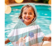 Miniland Swim Bawełniane poncho - Swim - 65x65cm