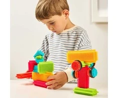 Miniland Zabawki Edukacyjne Pegy Bricks - riedantis pasivažinėjimas