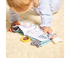 Miniland Zabawki Edukacyjne Książeczka edukacyjna dla dziecka Baby Sea - Adorable moment